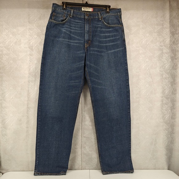 Levi's Other - Levi's 550 Jeans Mens 40x36 Blue Relaxed Fit Tapered Leg Denim Casual Classic